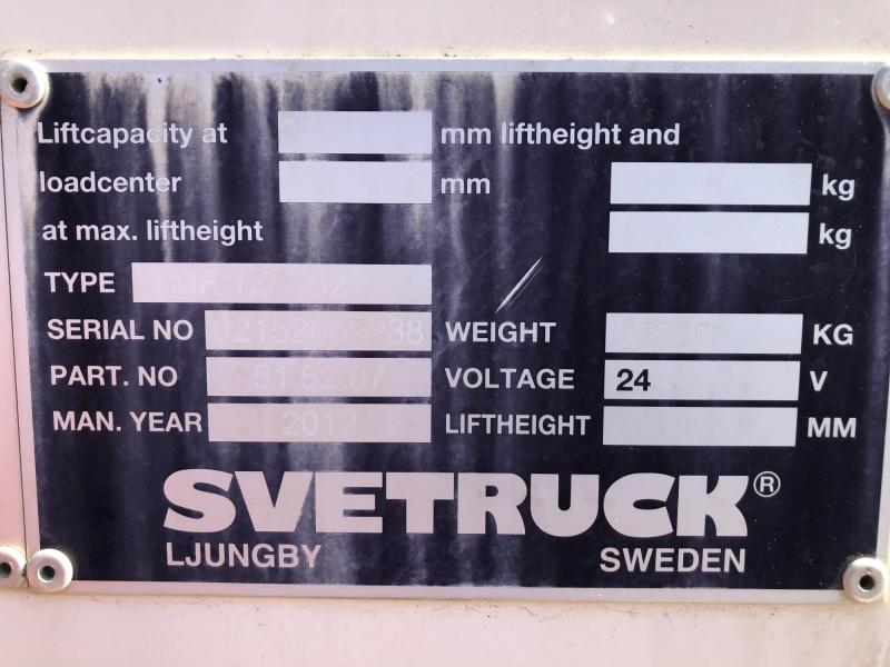 SVE Truck SVE truck TMF 12-9 log handler