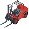 Forklifts 10 Tons to 50 Tons